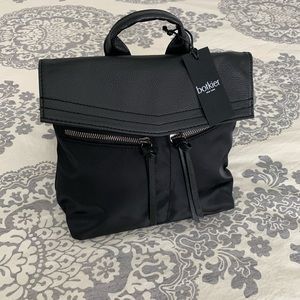 Botkier Trigger Black Nylon Backpack